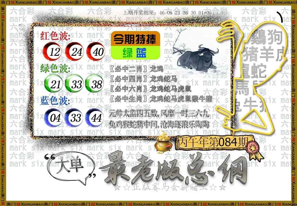 084期最老版总纲[图]
